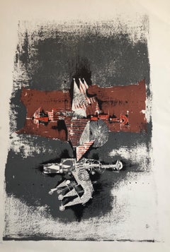 Large Johnny Friedlaender Poster Print No Text