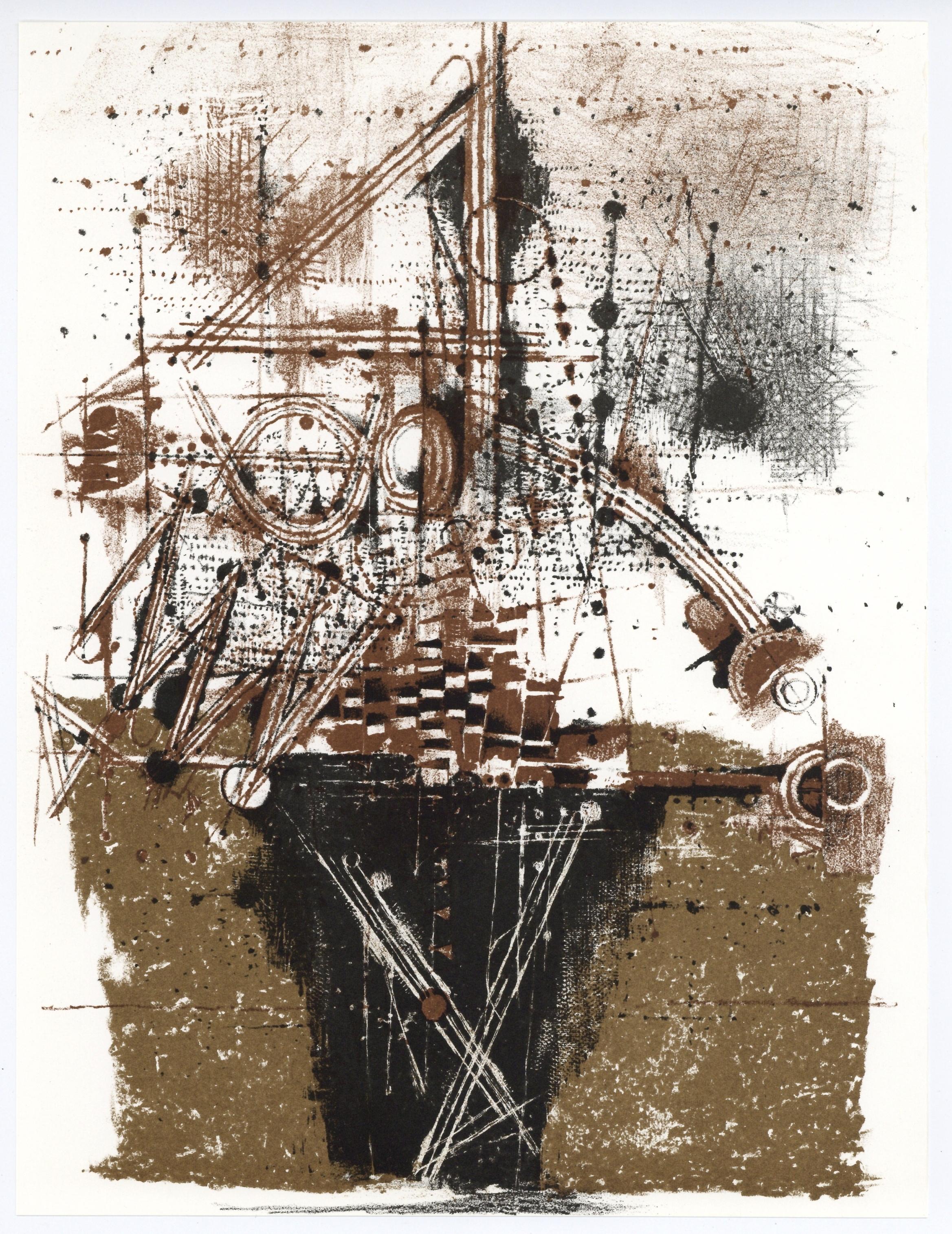 Figurative Print de Johnny Friedlaender - litografía original