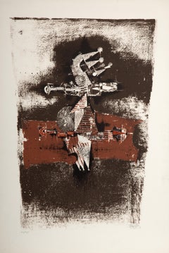 Lithographie moderne de Johnny Friedlaender