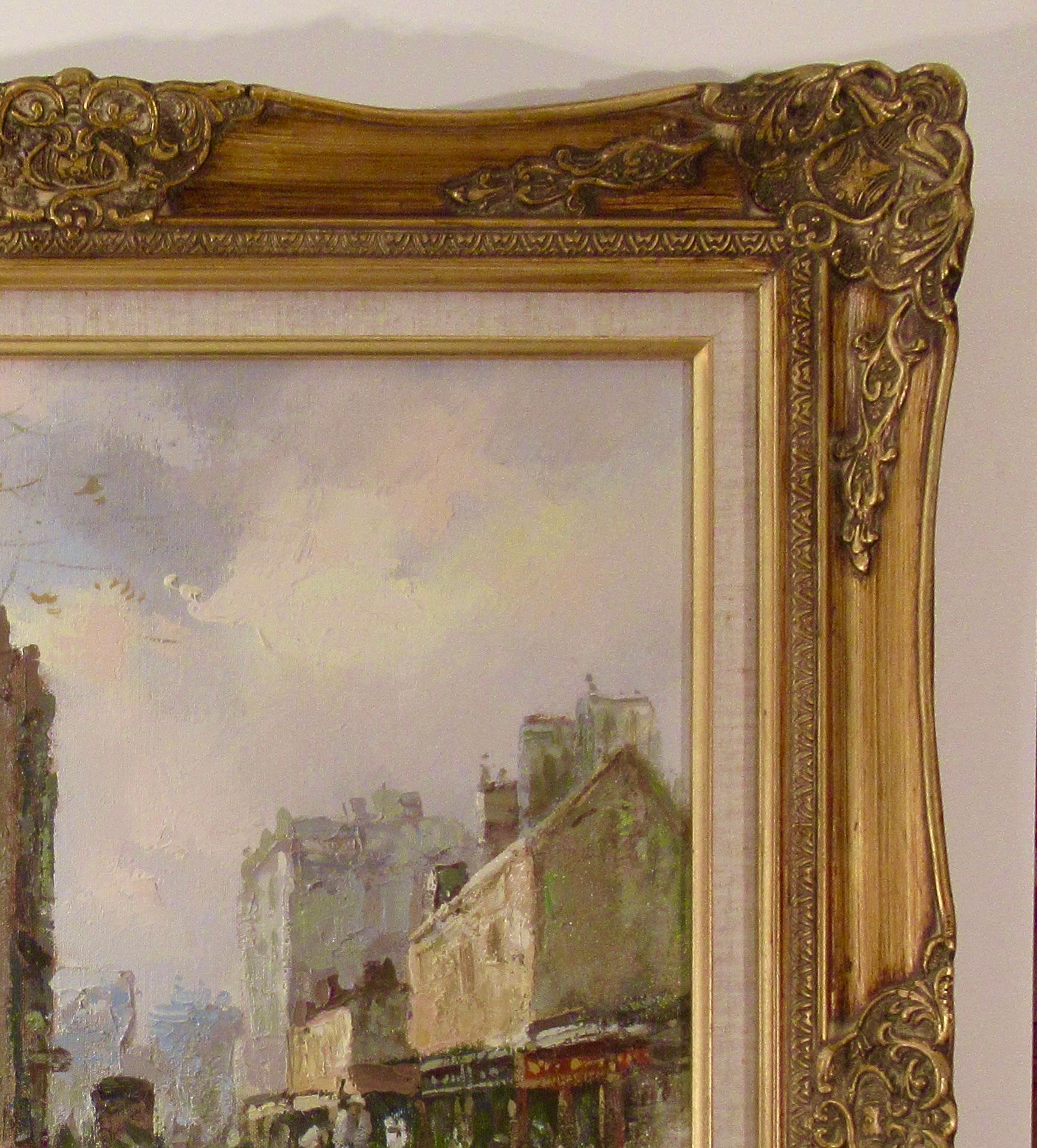Markt in Paris im Jahr 1900 im Angebot 2