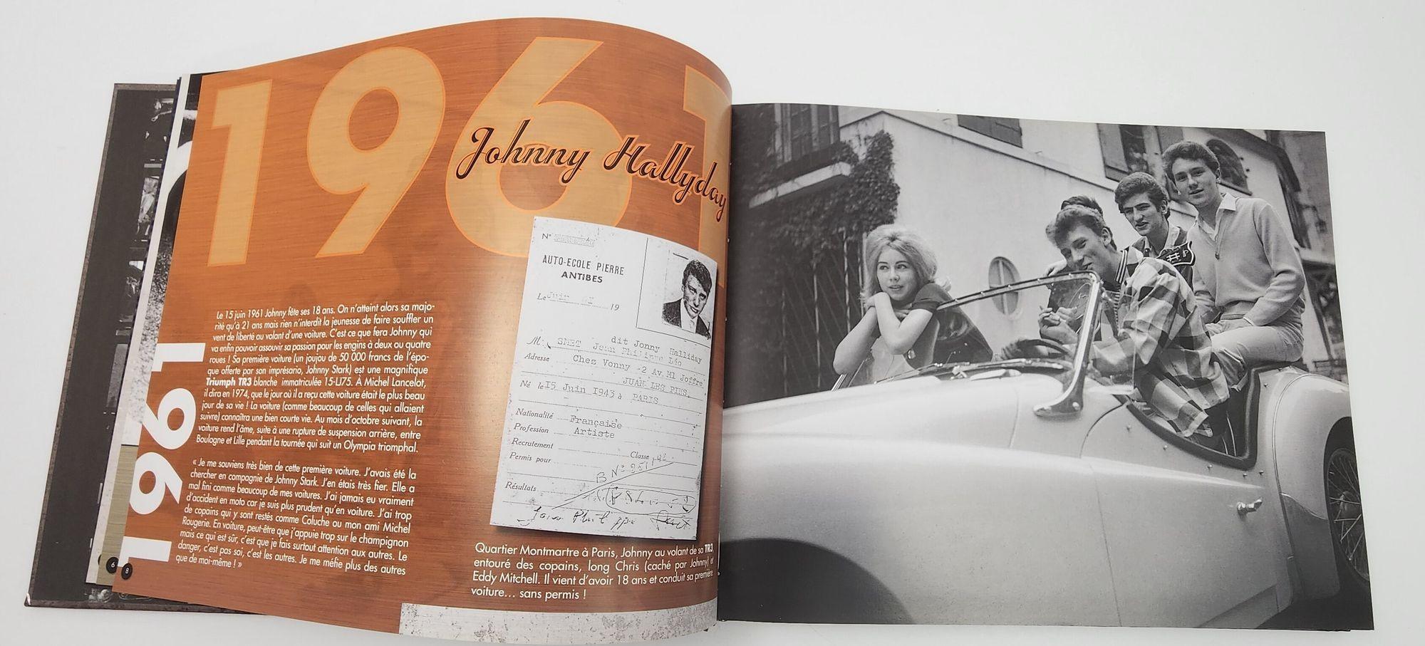 Johnny Halliday Rock'n'Roule Motos de Légendes Voitures de Rêves Collector Ed. For Sale 4
