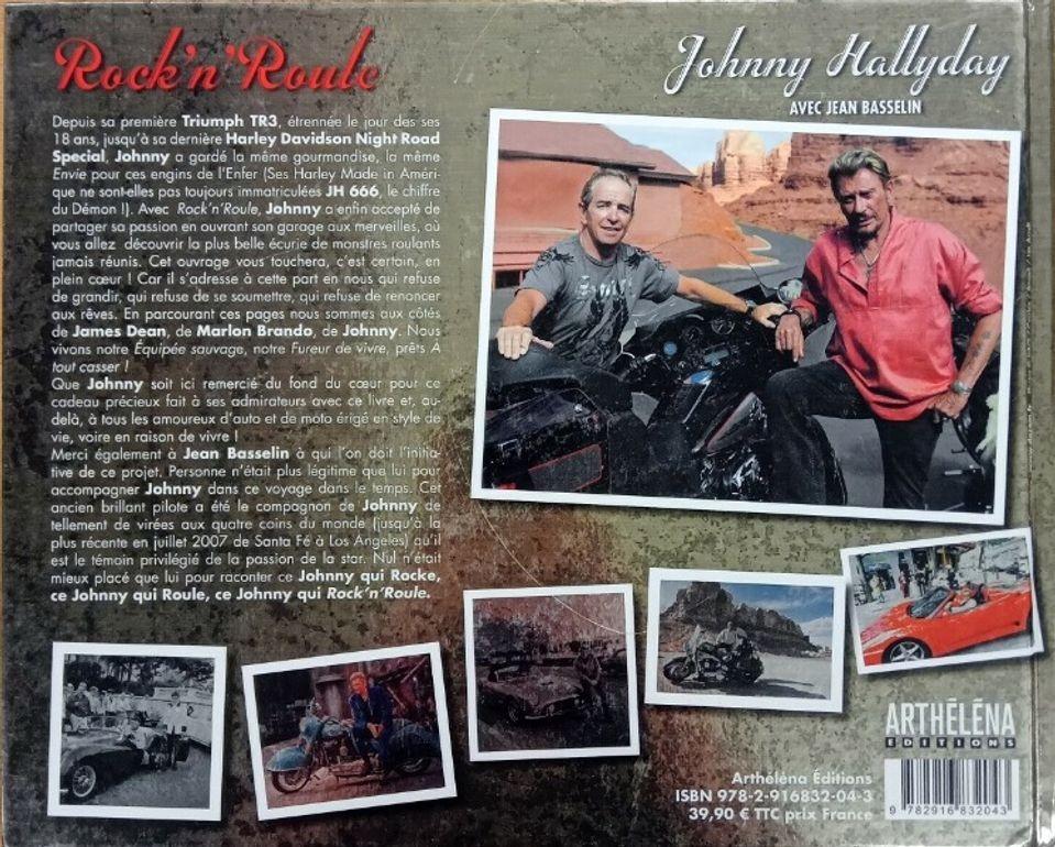 Johnny Halliday Rock'n'Roule Motos de Légendes Voitures de Rêves Collector Ed. For Sale 6