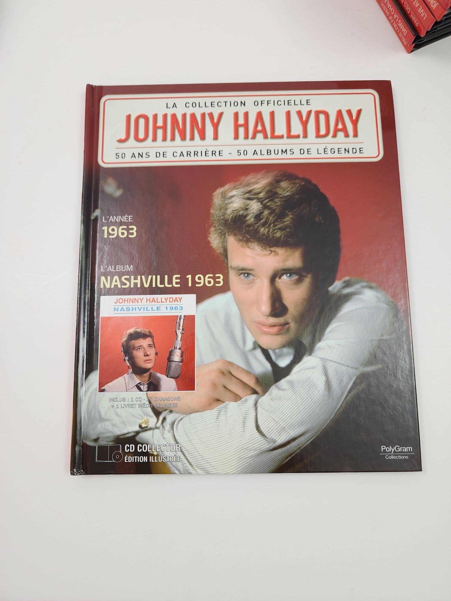 Johnny Hallyday's 50 Year Career The Official Book Collection French Edition For Sale 4