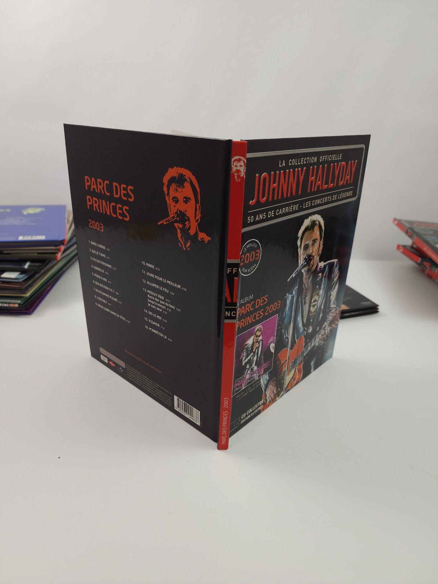 Johnny Hallyday's 50 Year Career The Official Book Collection French Edition For Sale 9