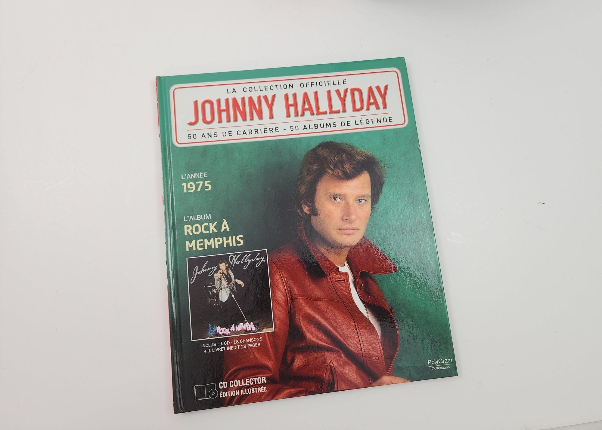Johnny Hallyday's 50 Year Career The Official Book Collection French Edition For Sale 1