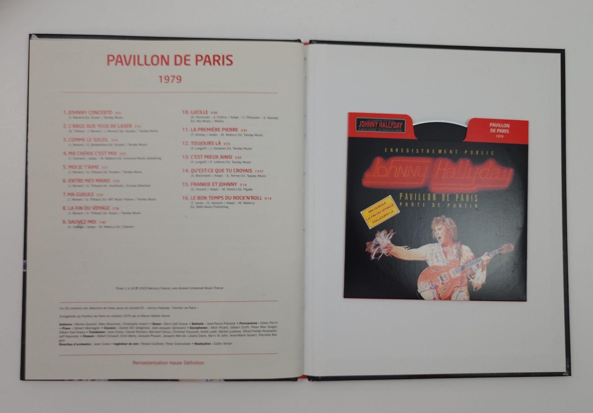 Johnny Hallyday's 50 Year Career The Official Book Collection Französische Ausgabe im Angebot 2