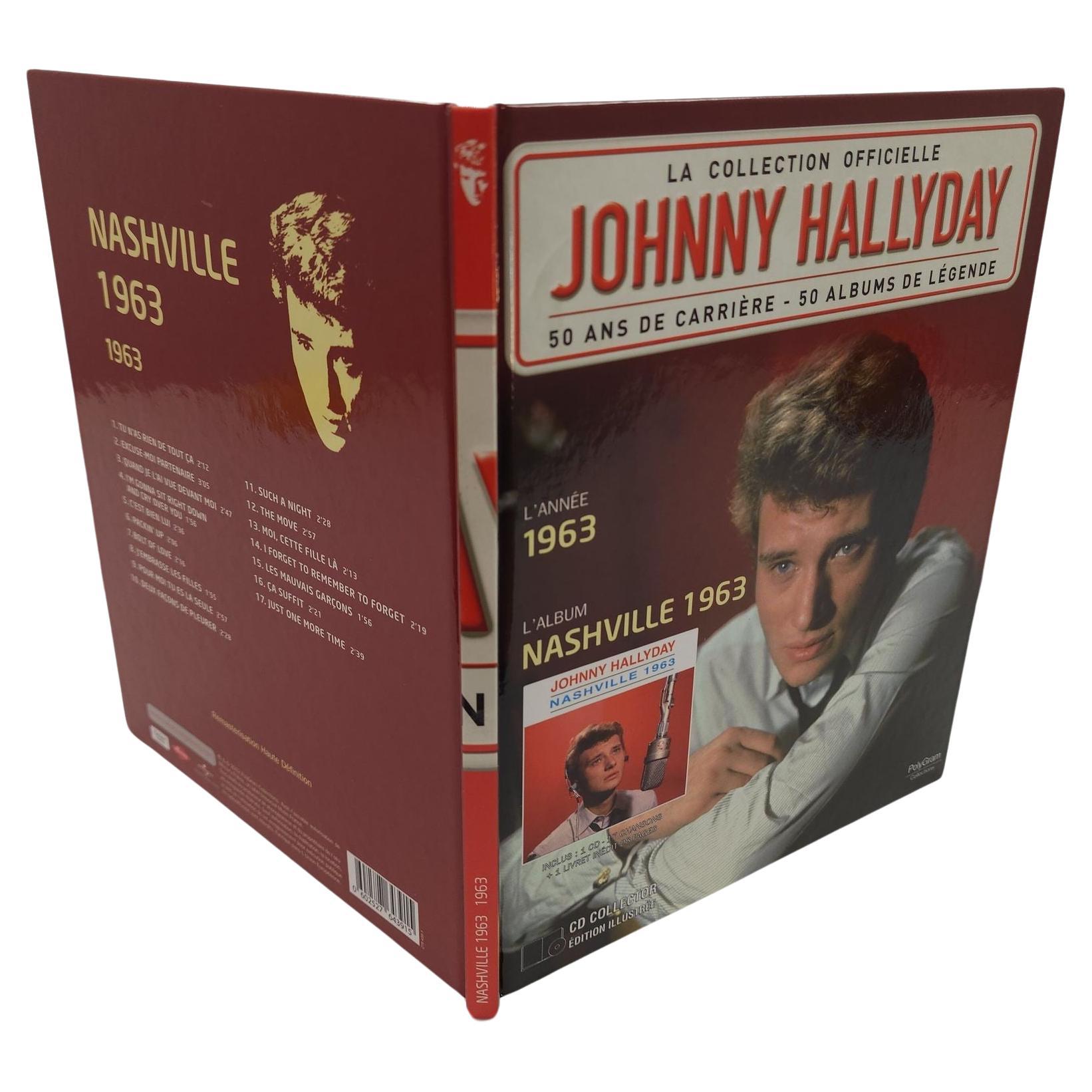 Johnny Hallyday's 50 Year Career The Official Book Collection French Edition For Sale