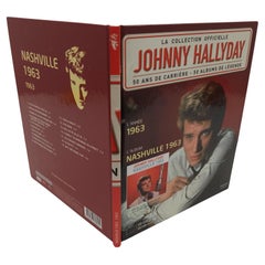 Vintage Johnny Hallyday's 50 Year Career The Official Book Collection French Edition