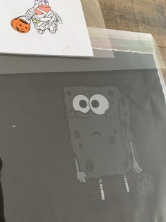 Johnny in Paris Friends with Ghost Print Set Sponge Bob