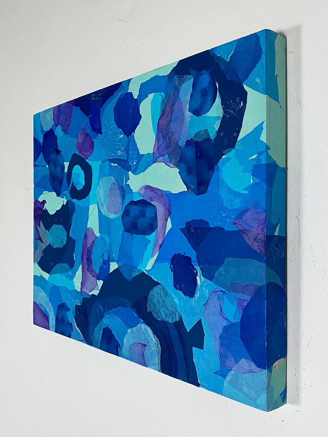 Faliraki, Pittura astratta - Mixed Media Art Astratto di Johnny Karwan