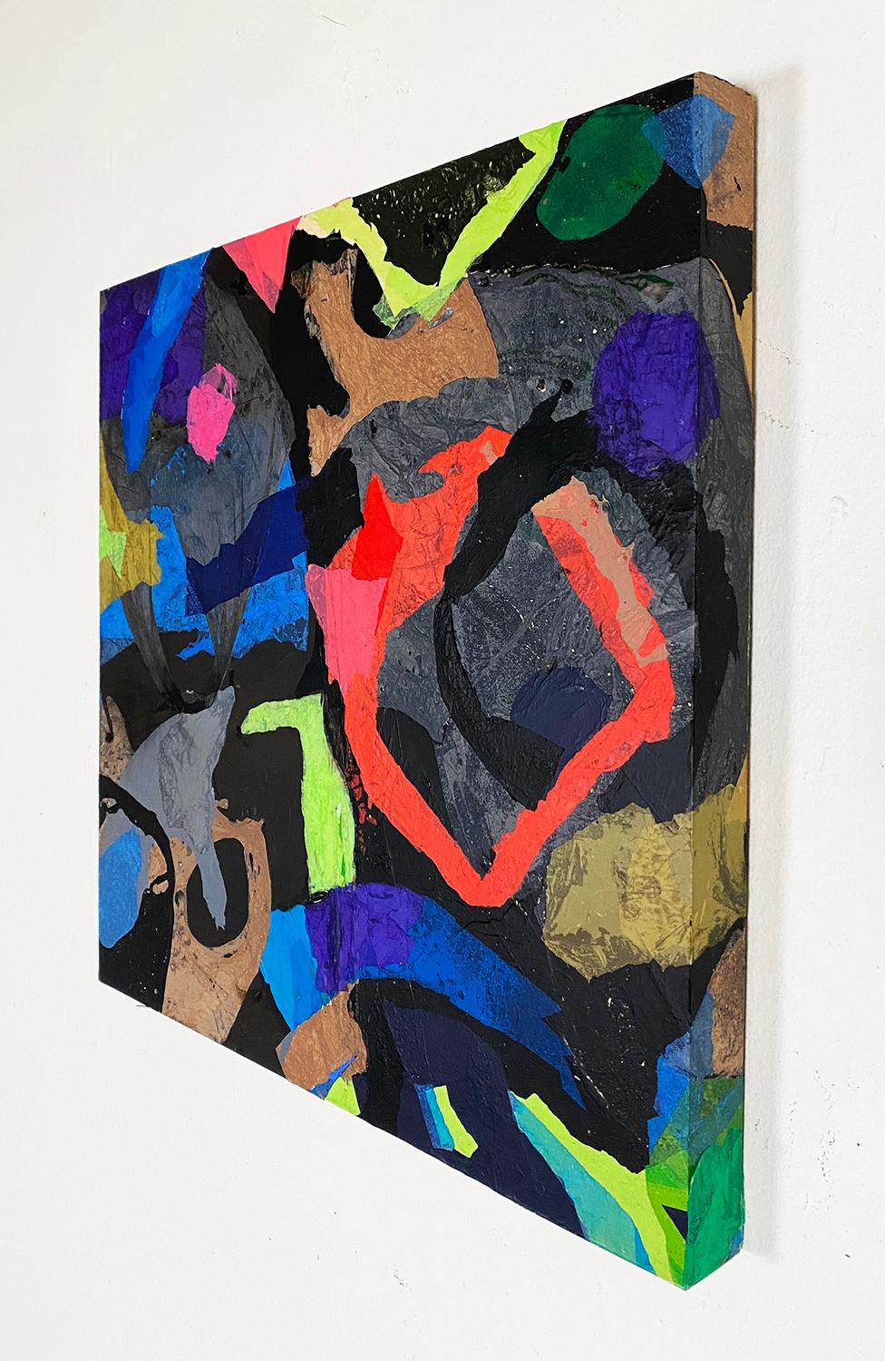 Solo questo, Pittura astratta - Mixed Media Art Astratto di Johnny Karwan