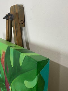 Monstera & Ginger, Original Painting