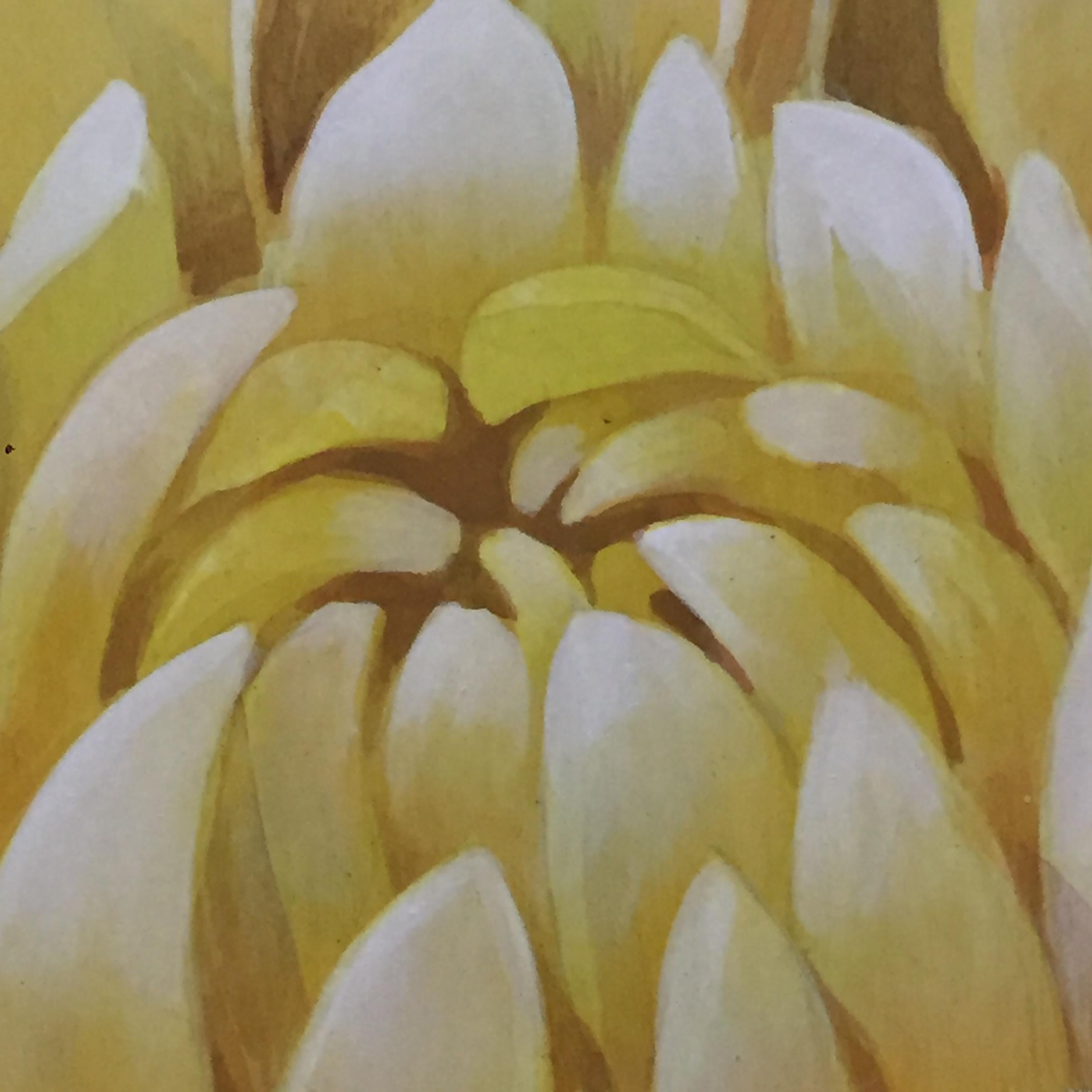 Sunshine Bouquet - Brown Still-Life Painting by Johnny Karwan