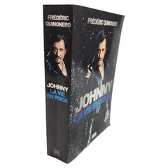 Johnny La Vie en Rock French Edition Paper Back Johnny Hallyday French Rock Star