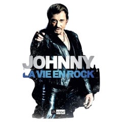 Johnny La Vie en Rock French Edition Paper Back Johnny Hallyday French Rock Star