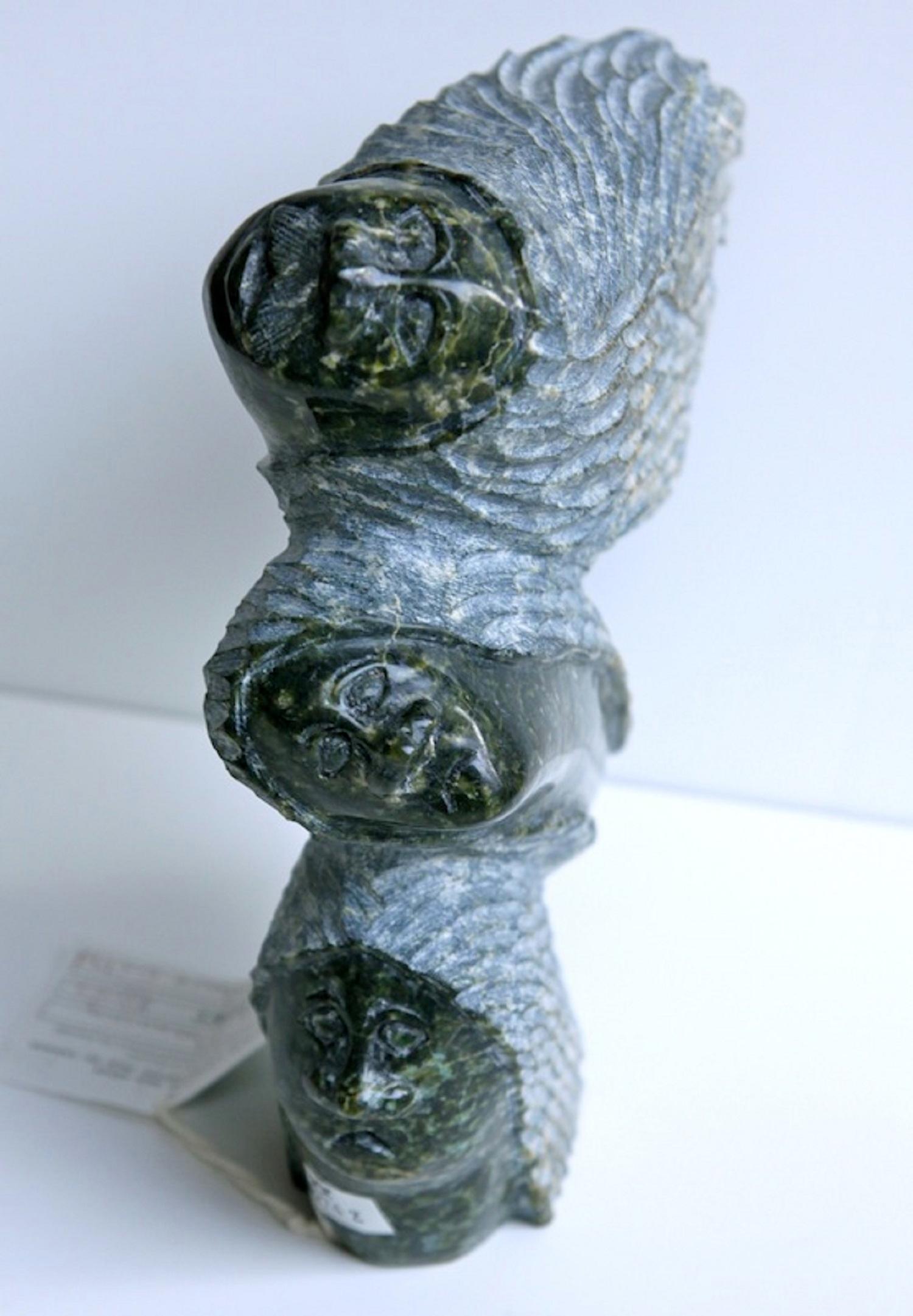 Inuit : Créature marine - Sculpture de Johnny Manning