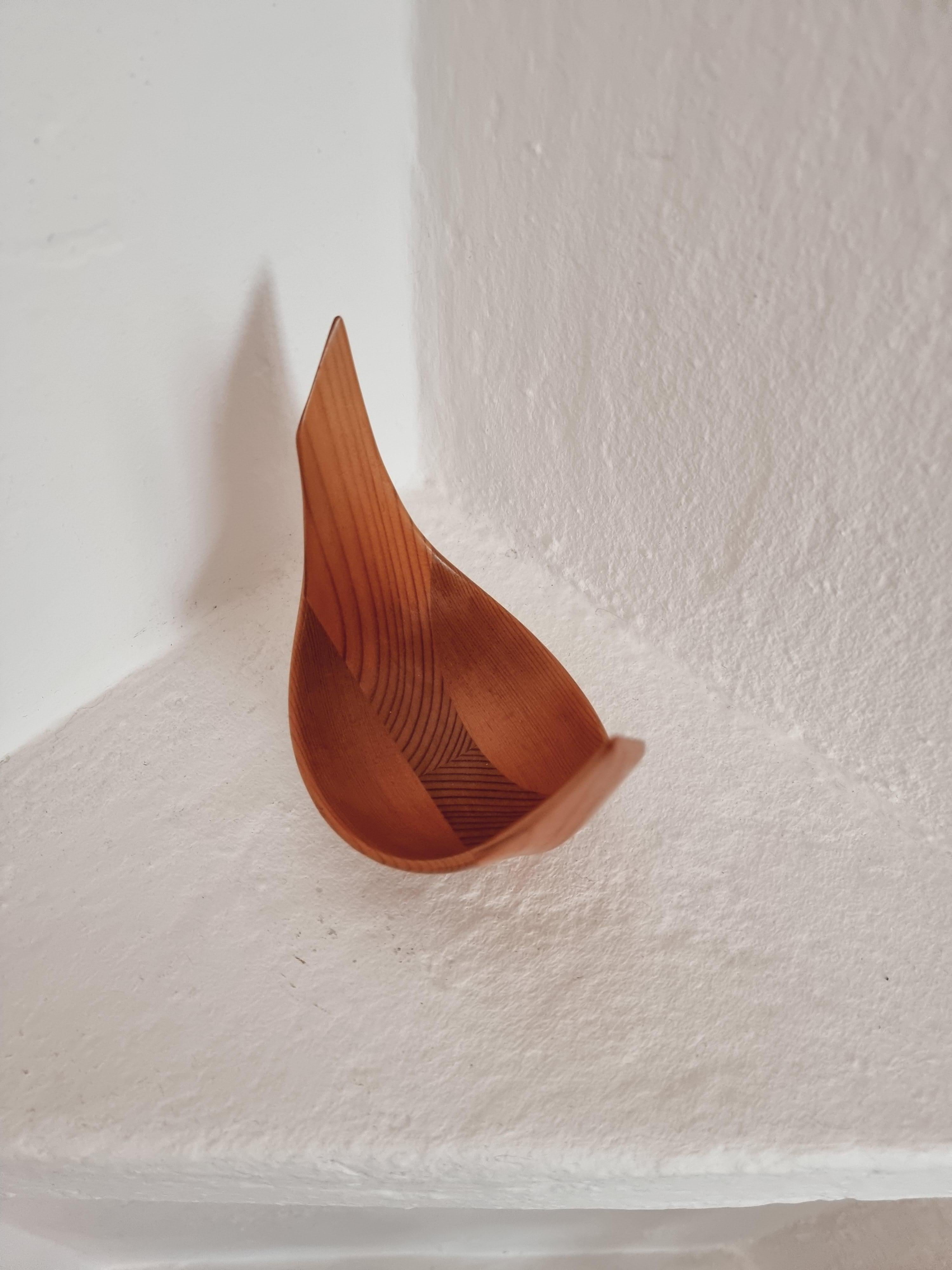 Johnny Mattsson, Wooden Sculpture / Bowl, Scandinavian Modern 8
