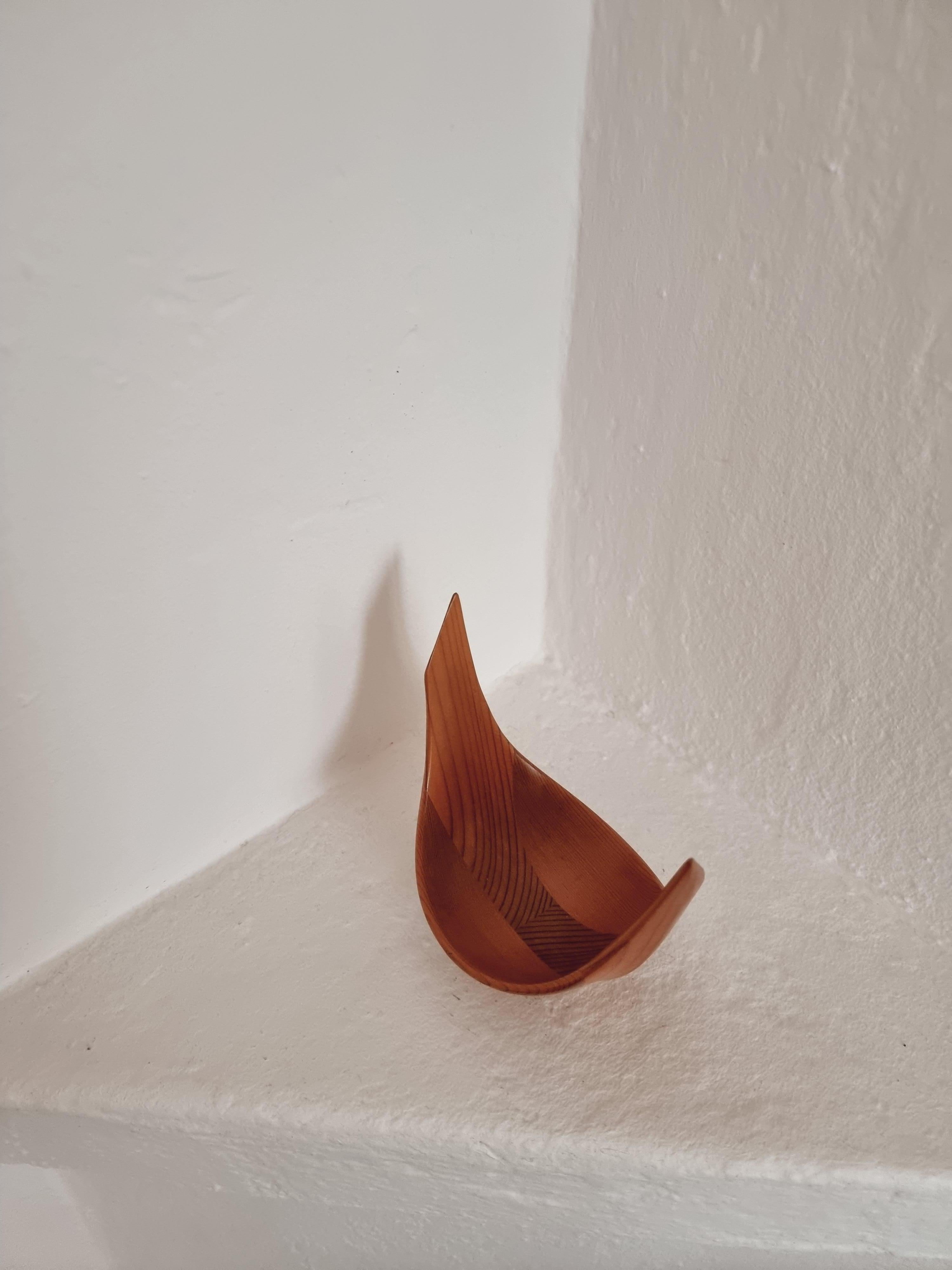 Johnny Mattsson, Wooden Sculpture / Bowl, Scandinavian Modern 9