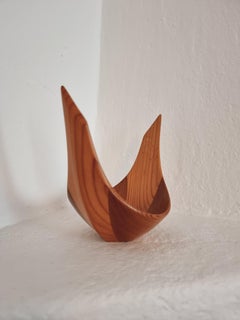 Johnny Mattsson, Sculpture / Bol en Bois, Scandinavian Modern
