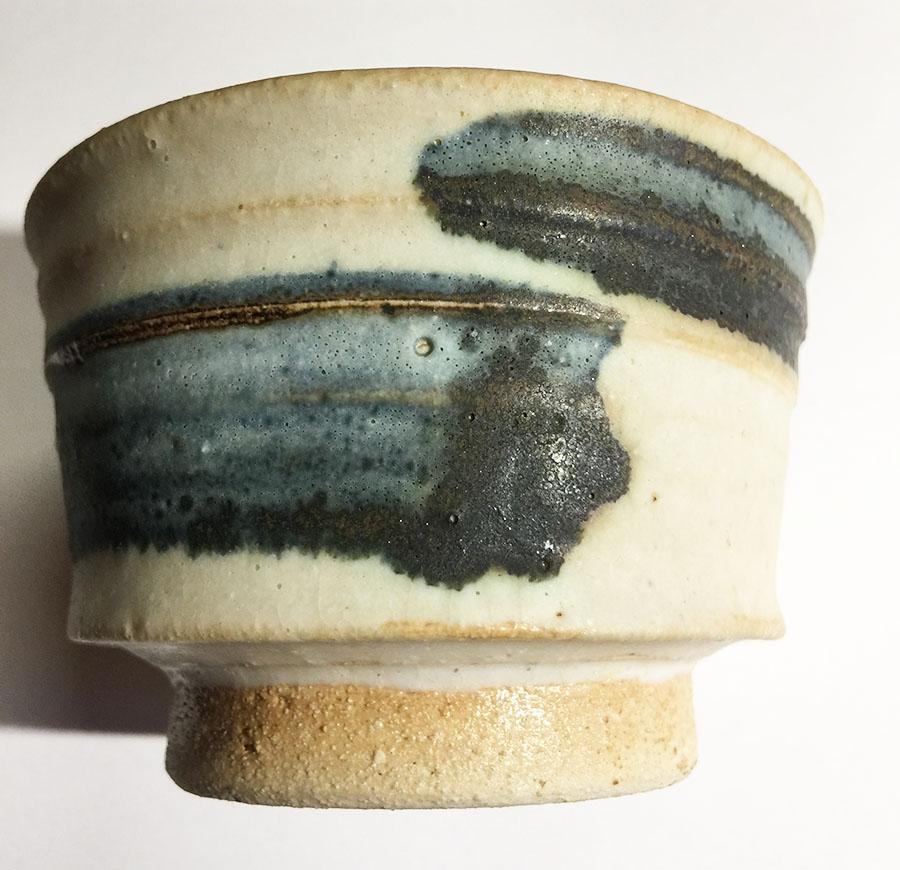 Johnny Rolf Dutch Ceramist, Small Stoneware Bowl For Sale 1