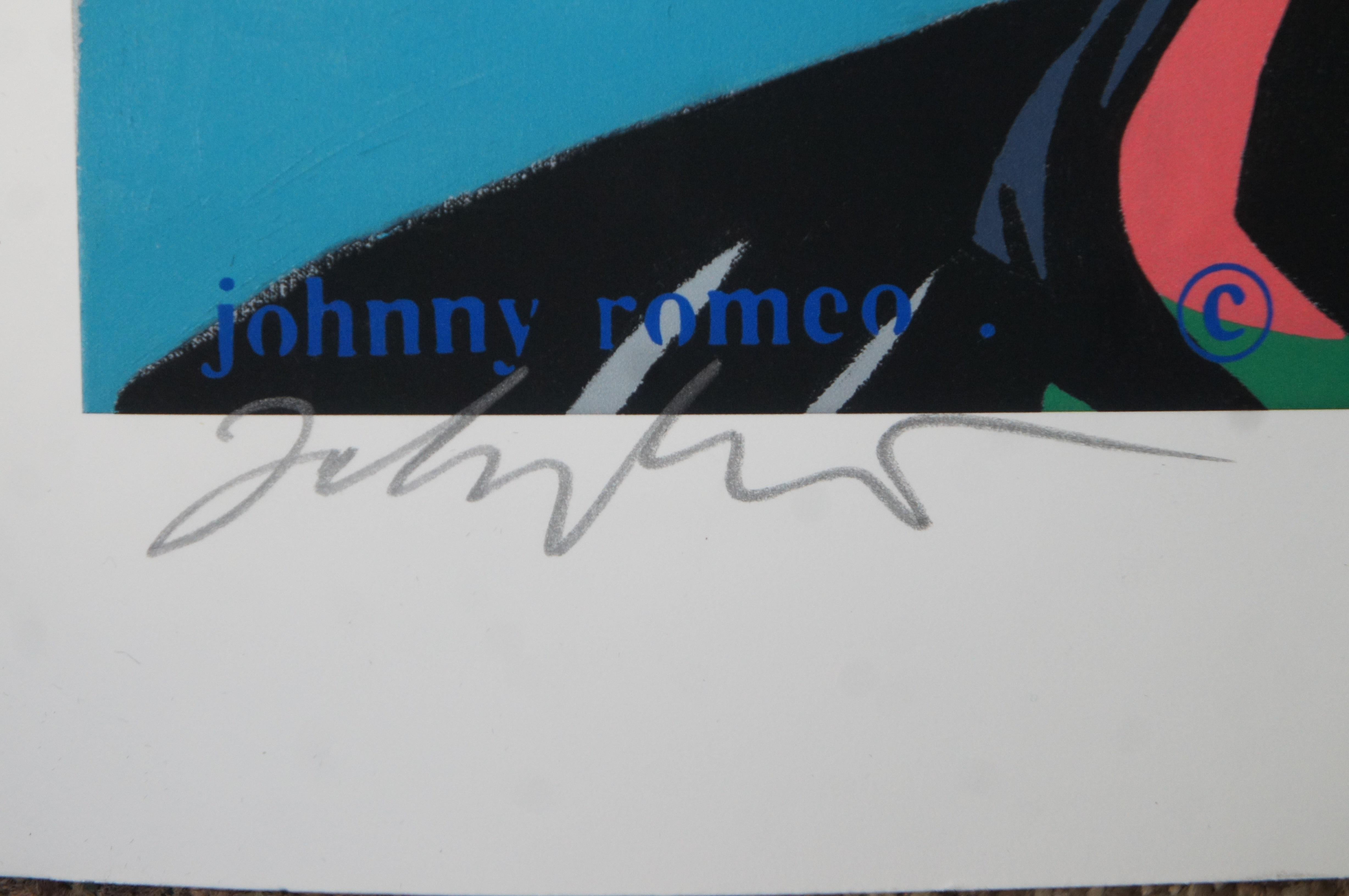 Papier Johnny Romeo Notorious BIG Biggie Smalls Sonic Youth, imprimé Pop Art, 15 pouces en vente