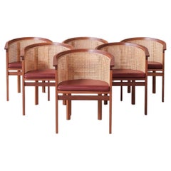 Johnny Sørensen, Rud Thygesen Mid-Century Leather Dining Chairs, '6'