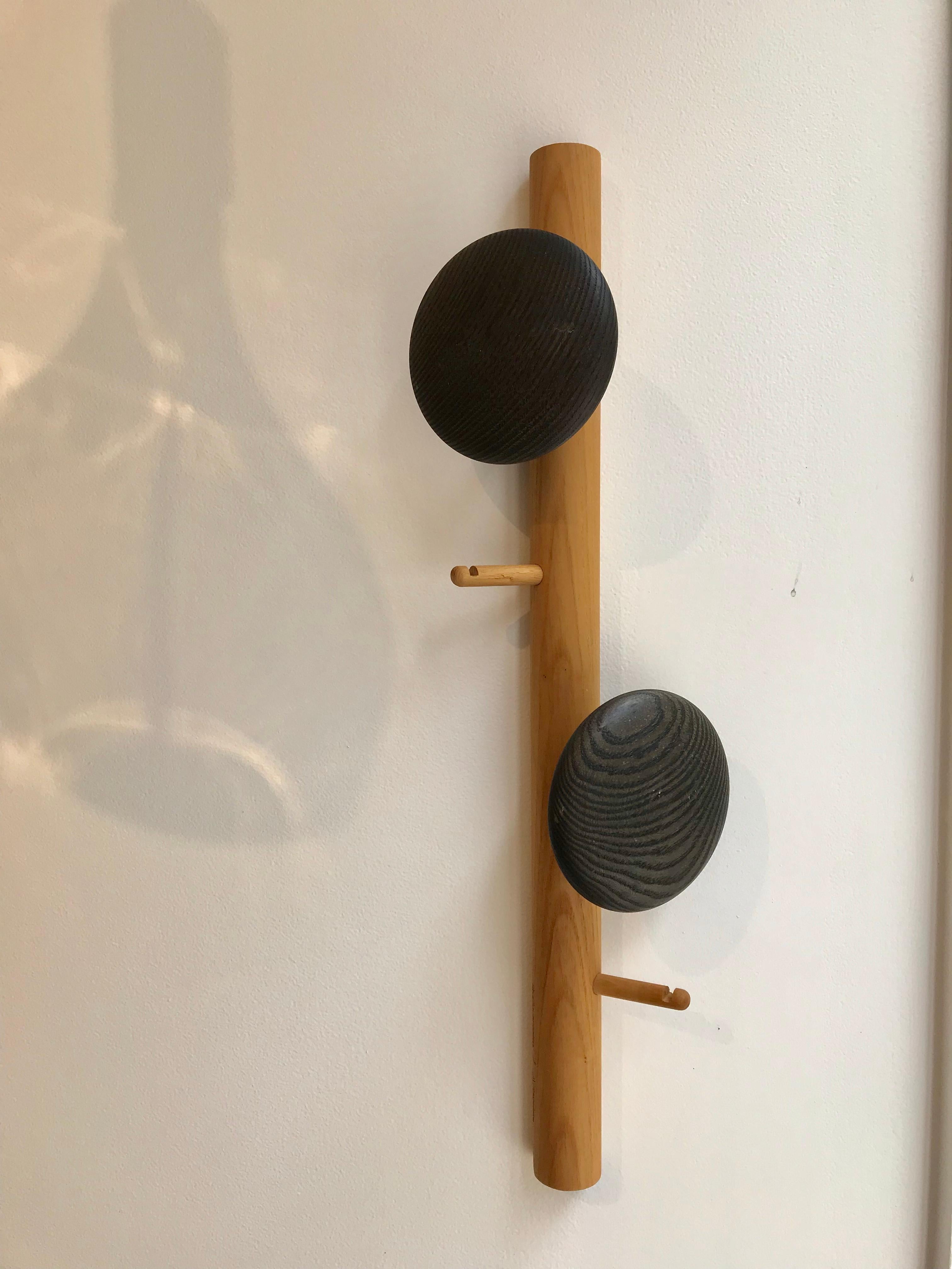 Contemporary Johnny Stecchino Jr Design Coat rack Ash wood Design Studio Ventotto For Sale