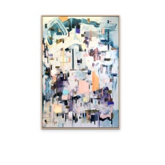 Inward Gaze - Contemporary Abstract Oil Painting on Acrylic Panel