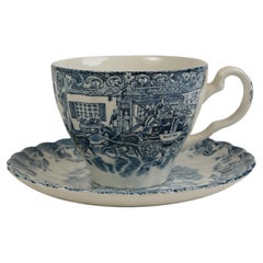 Johnson Bros Coaching Scene Tea Cups
Saucers Set of 6 Johnson Bros Coaching Scene Tea Cups
Saucers Set of 6