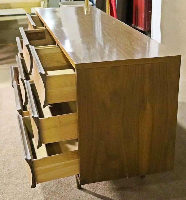 Johnson Carper Curved Dresser For Sale at 1stDibs