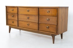 Johnson Carper Mid Century Lowboy Dresser