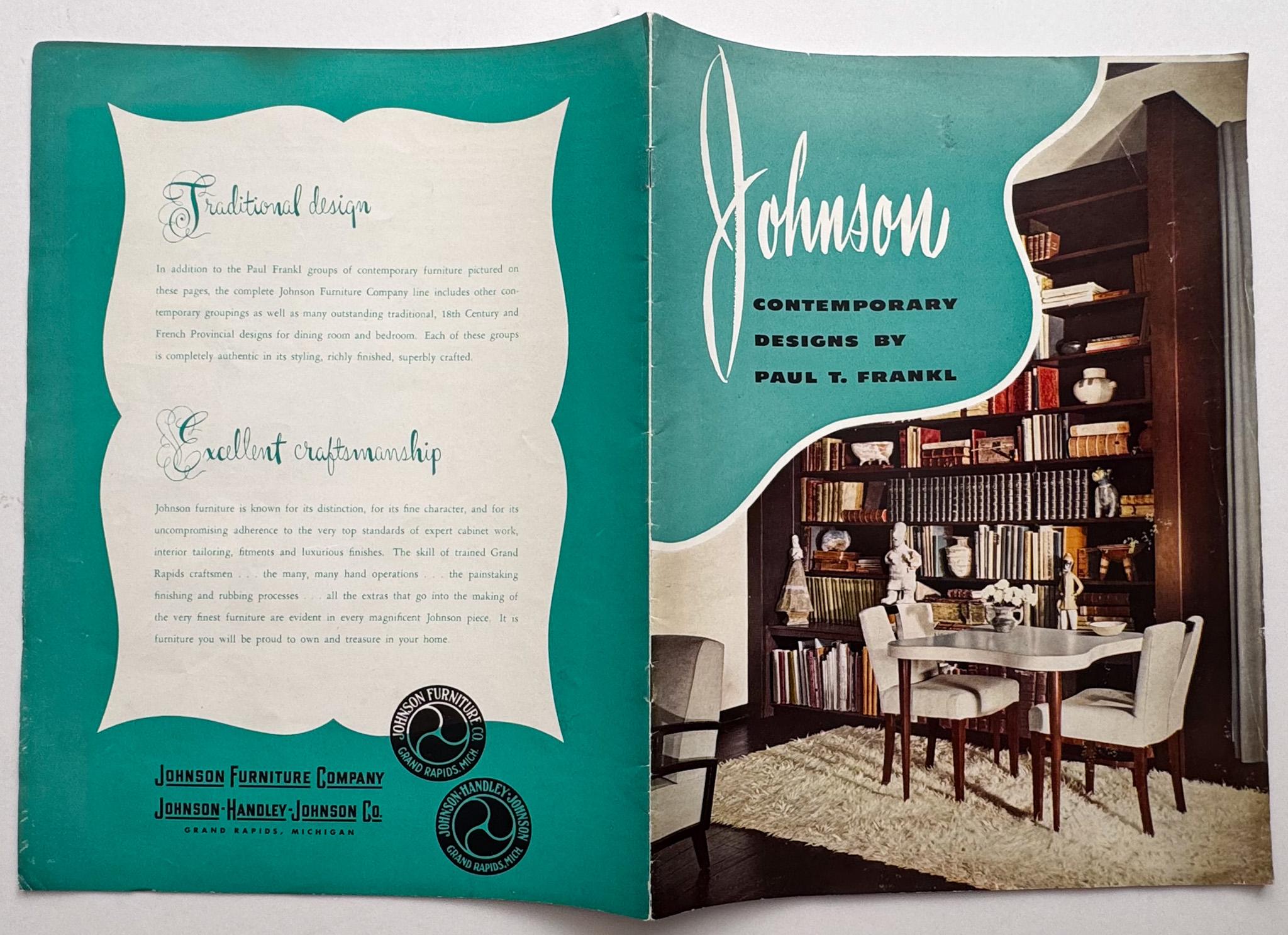 Johnson: Contemporary Designs de Paul T. Frankl en venta 1