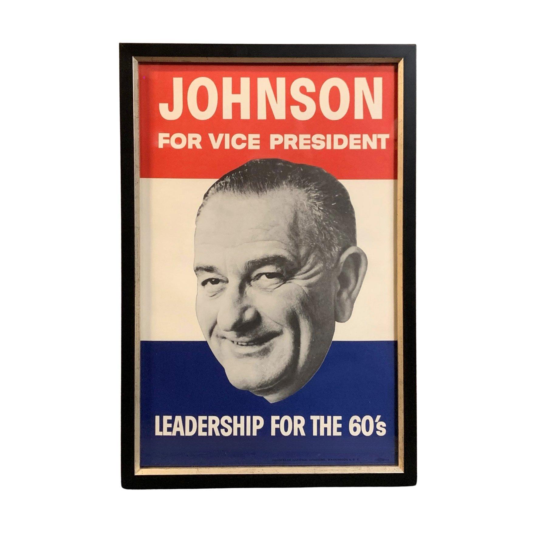 « Johnson pour le vice-président. Leadership pour les années 60