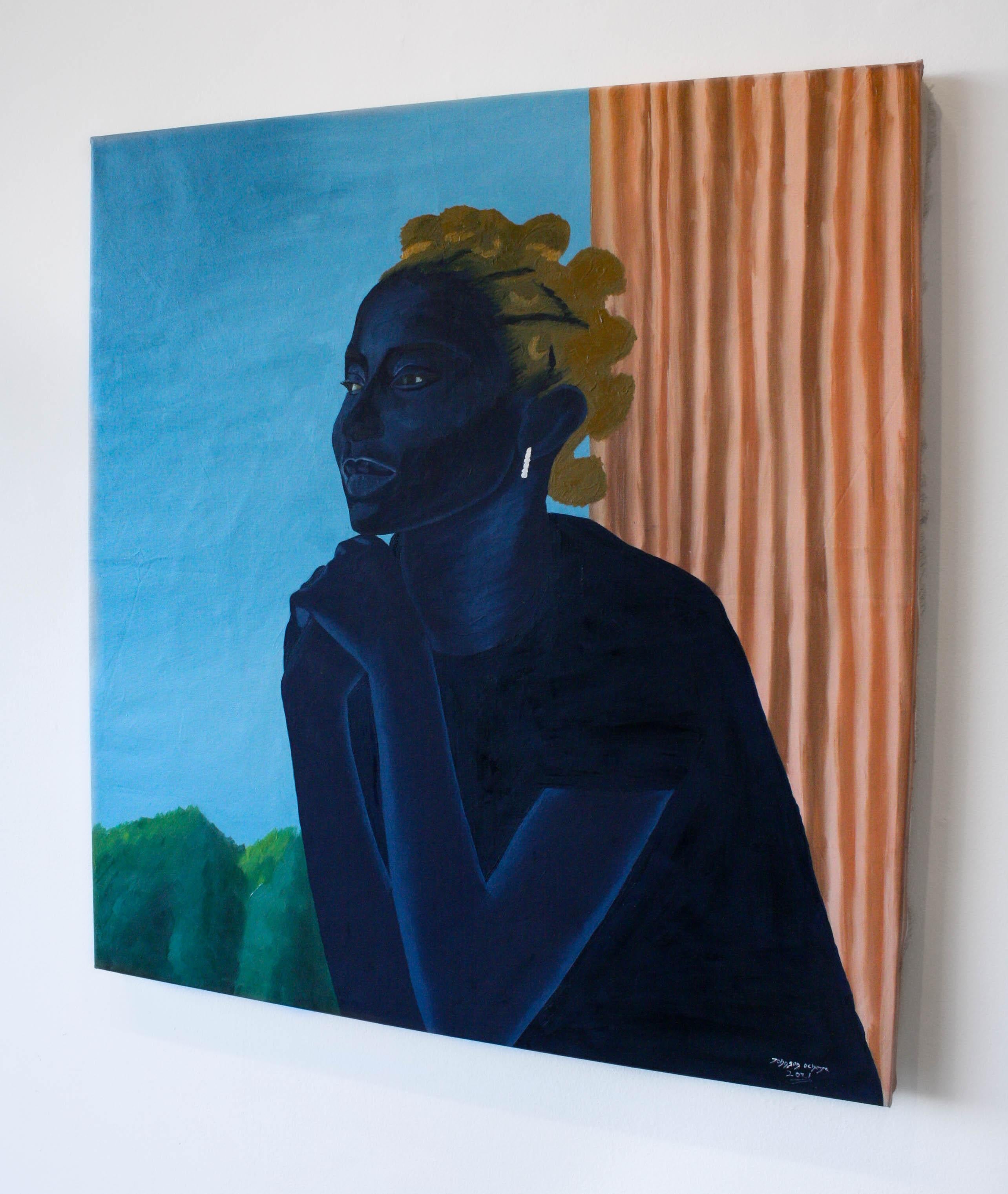 The Bright Side - Painting by Johnson Ocheja