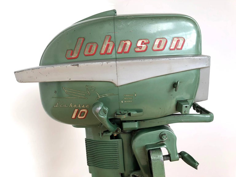 Johnson Outboard Motor, 1950s at 1stDibs 1950 johnson outboard motor