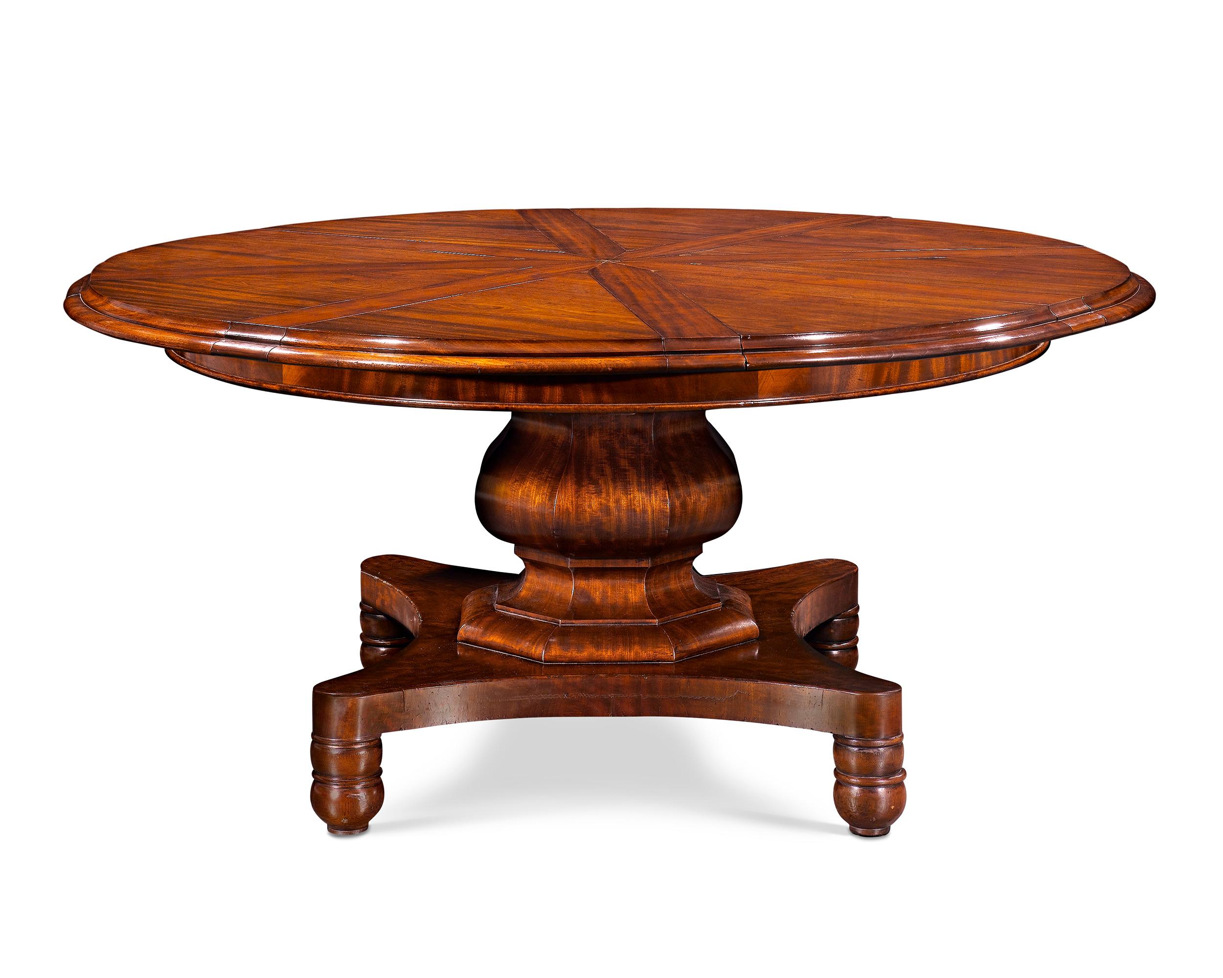 jupe table mechanism