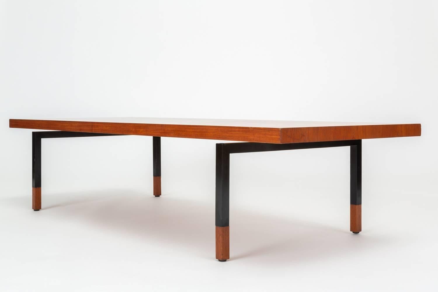 Johs Aasbjerg Model 120 Teak Coffee Table or Bench In Good Condition In Los Angeles, CA