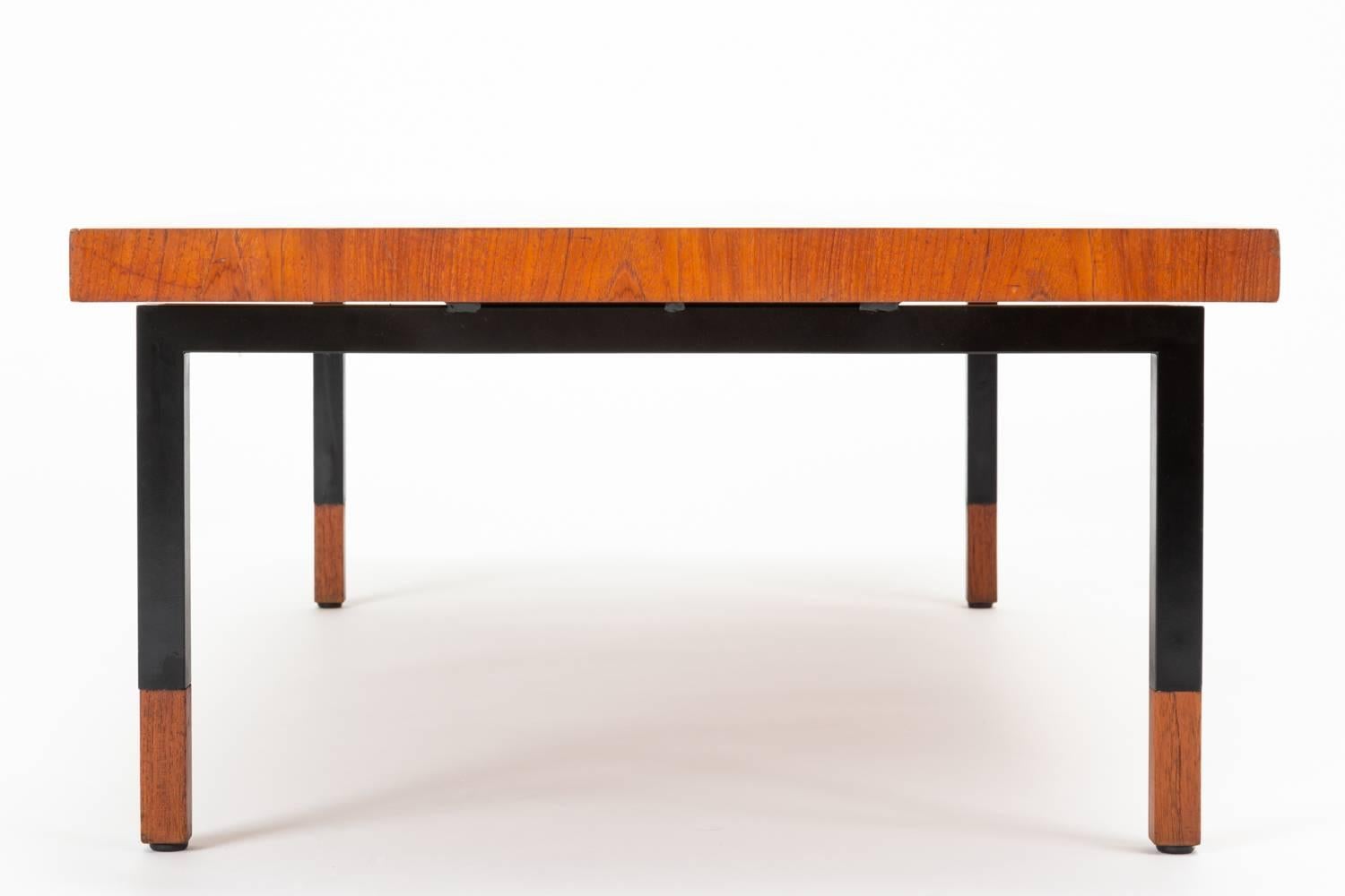 20th Century Johs Aasbjerg Model 120 Teak Coffee Table or Bench