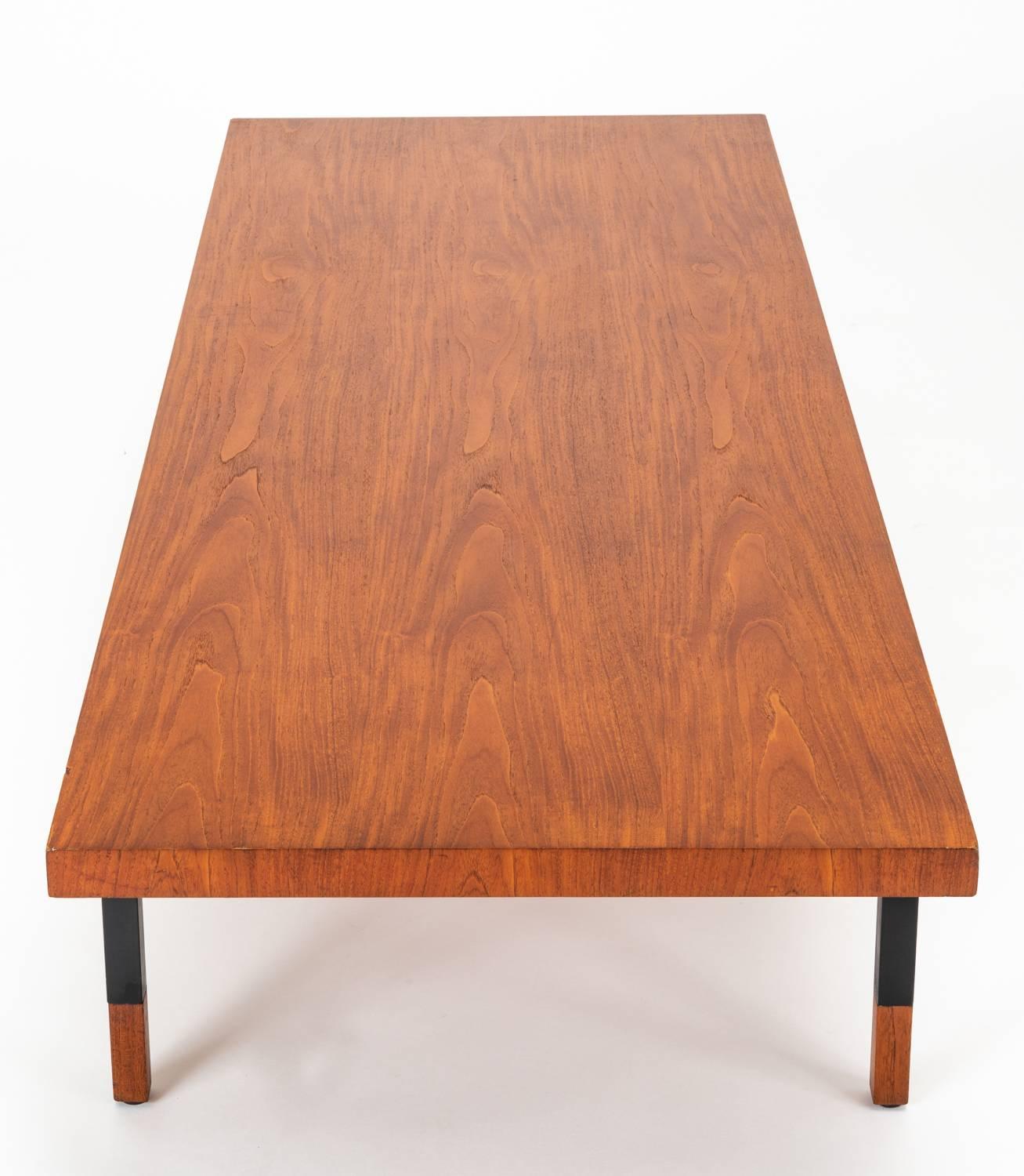 Steel Johs Aasbjerg Model 120 Teak Coffee Table or Bench