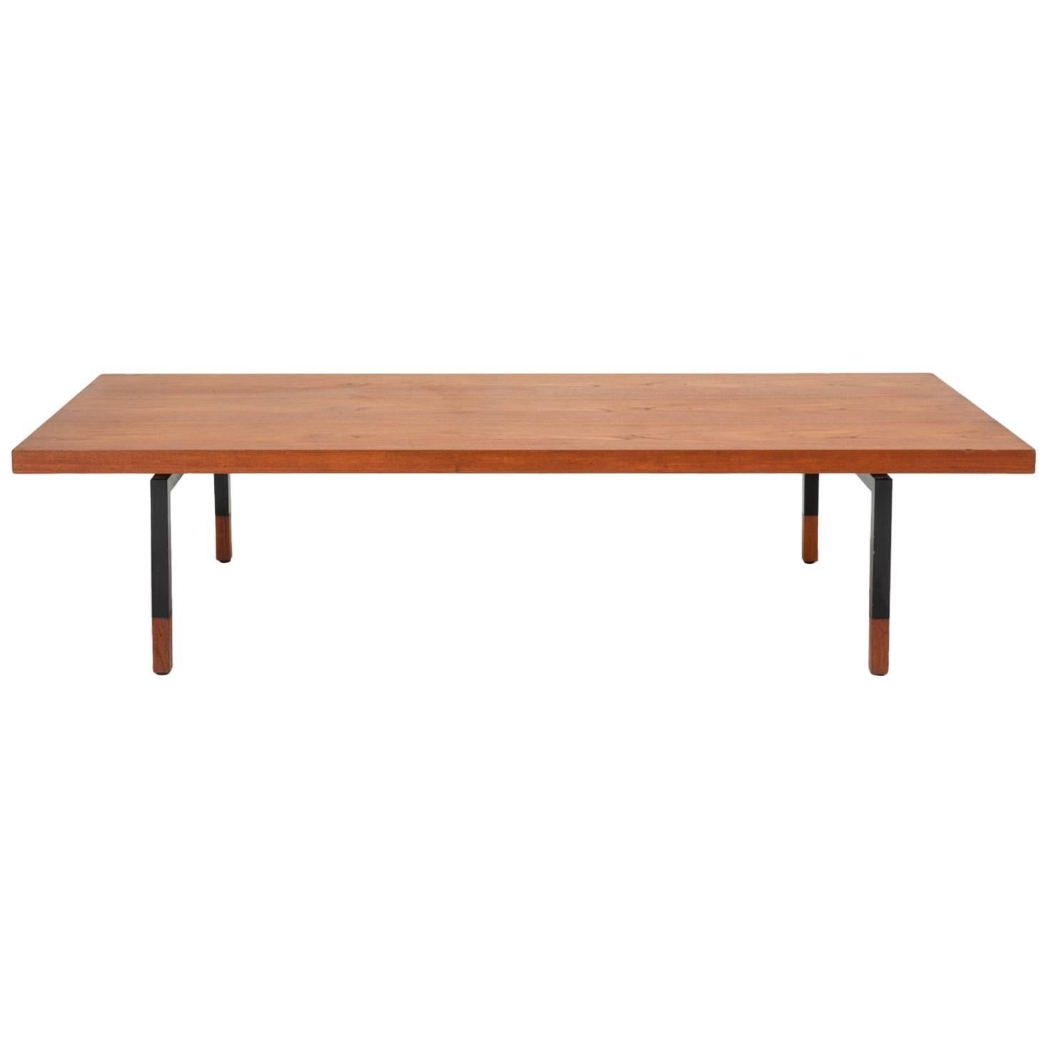 Johs Aasbjerg Model 120 Teak Coffee Table or Bench