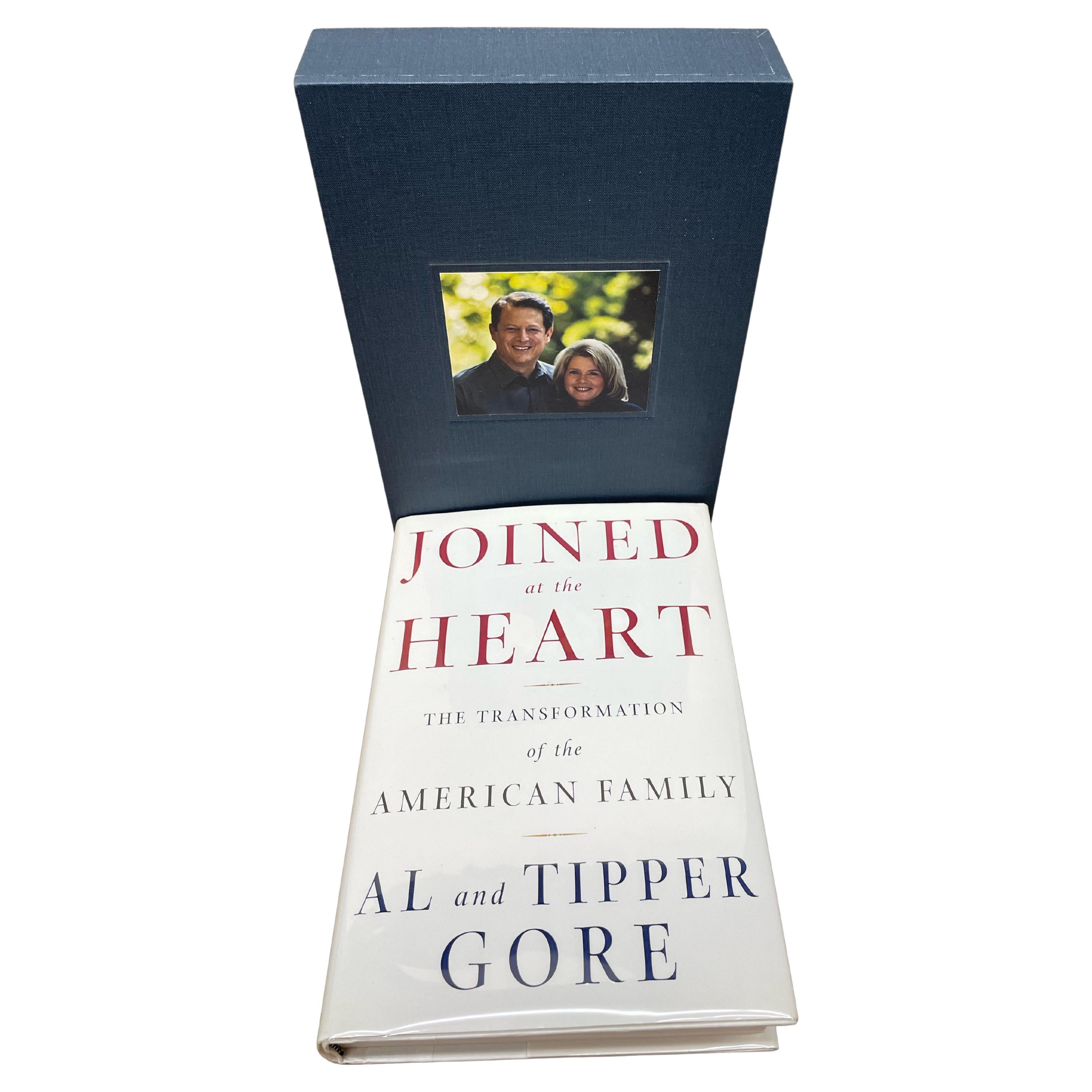 Joined at the Heart, signiert von Al und Tipper Gore, Erstausgabe, 2002 im Angebot