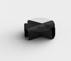 Joint Coffee Table from Cadenza, CIRCLE, Matte Black, Made to order