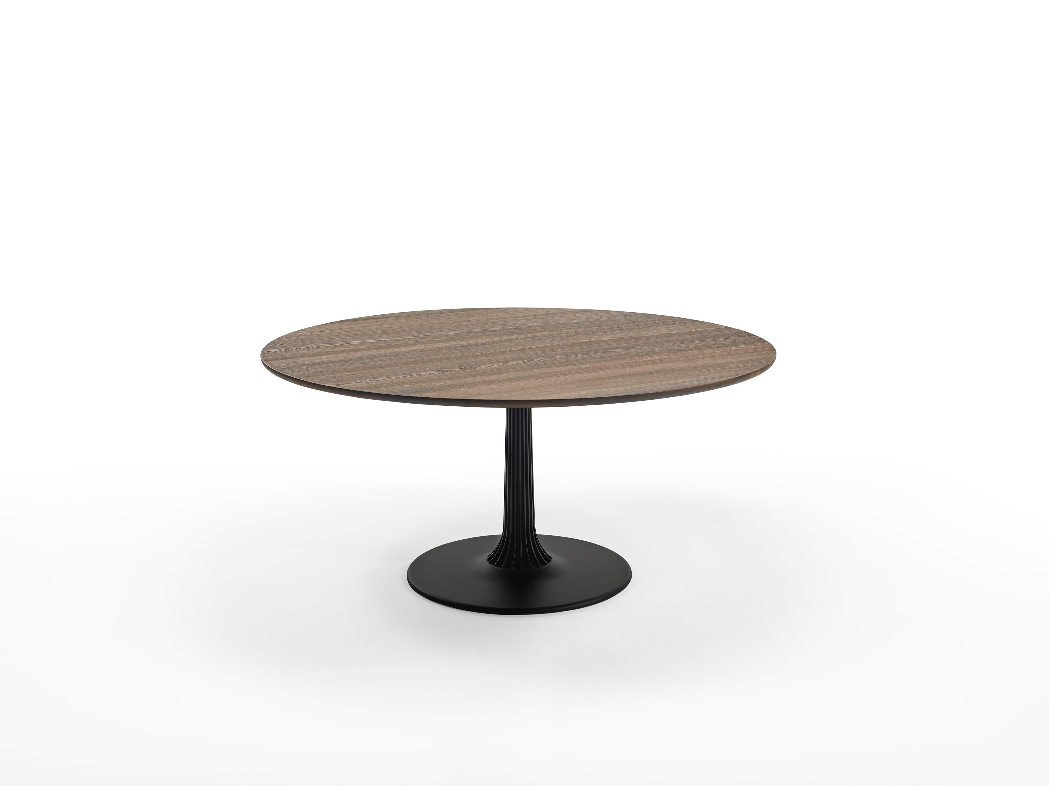 Dutch Joist Oval Table Designed by Jorre Van Ast For Sale