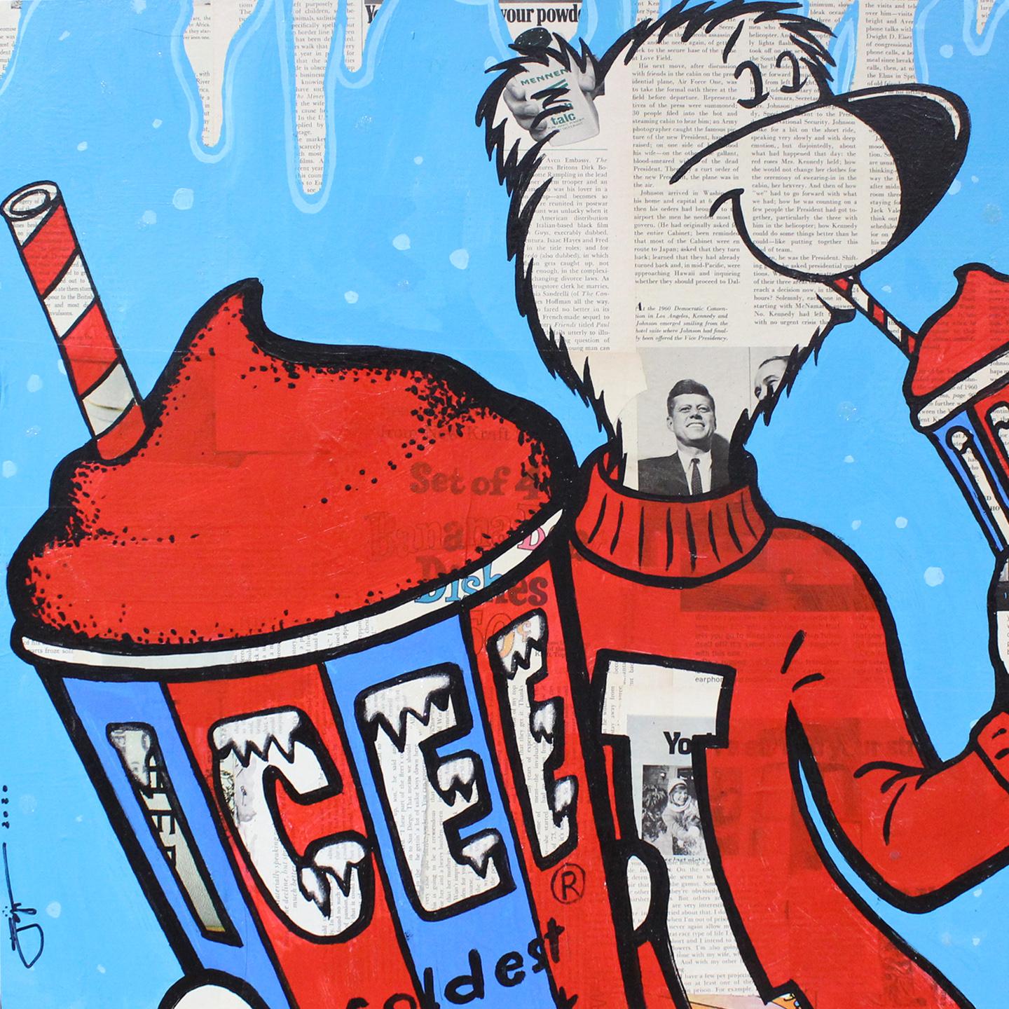 ICEE - Mixed Media Art by Jojo Anavim