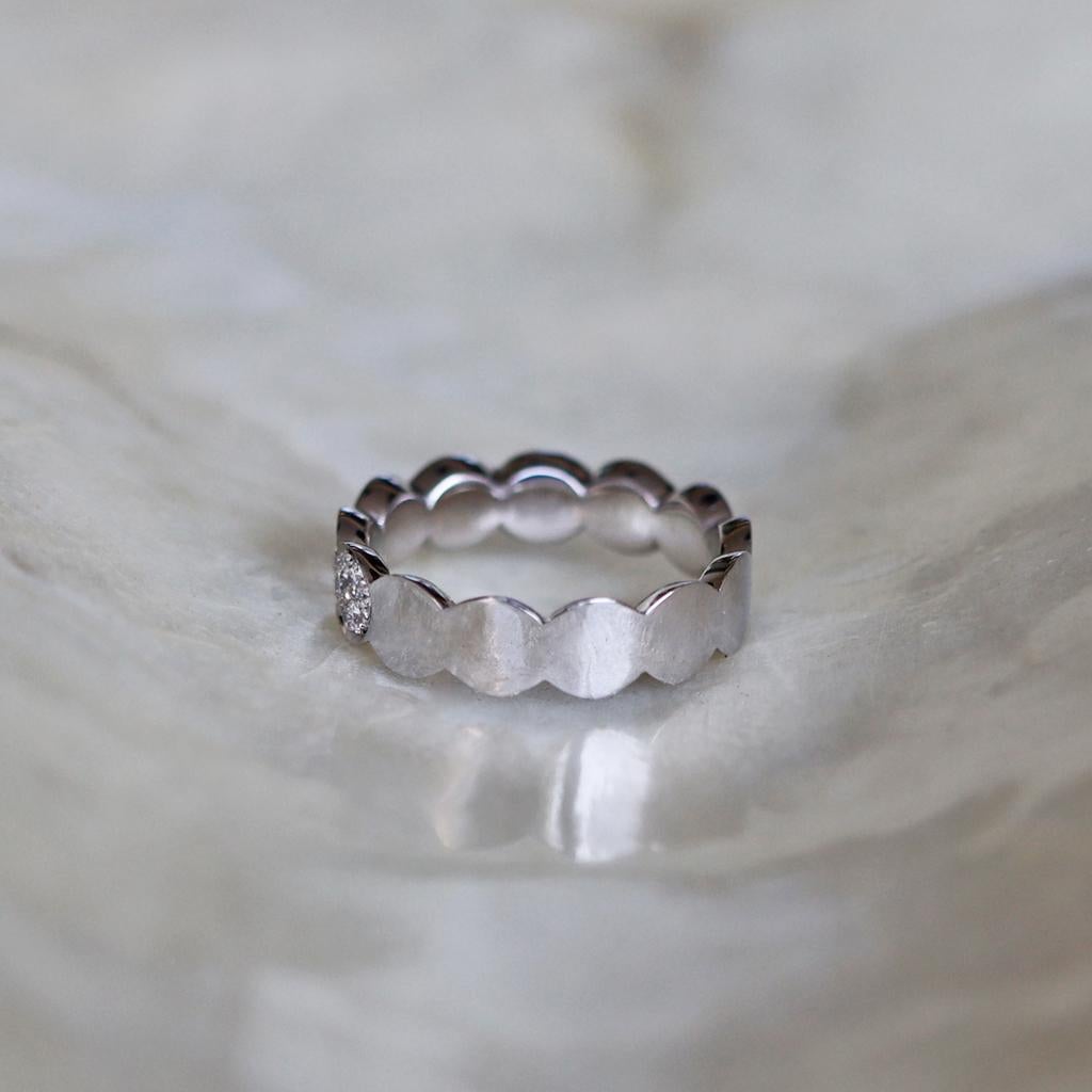 Anello impilabile con diamante a mosaico Joke Quick in vendita 1