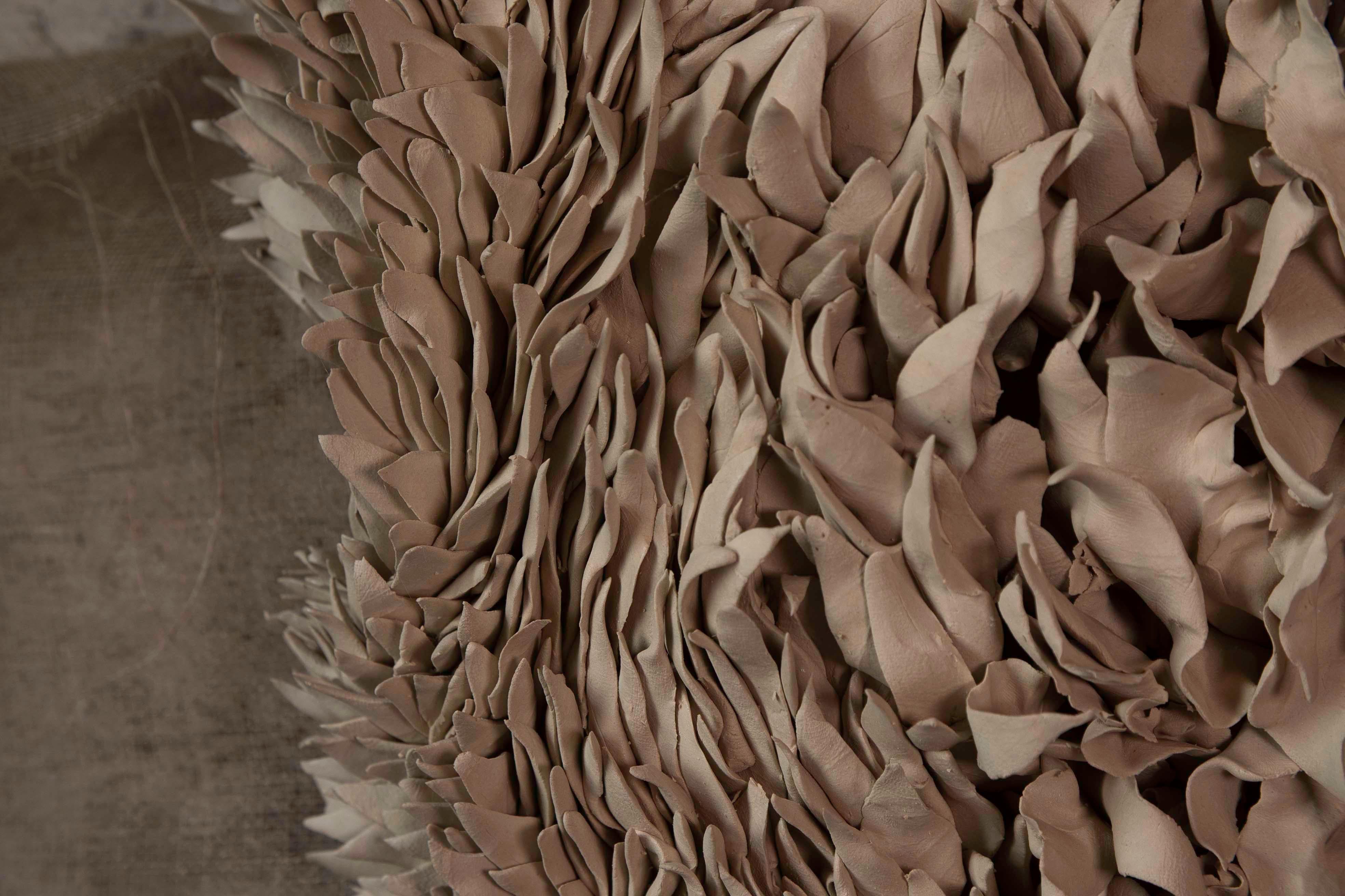 Ceramic sculpture called 'Fragile'. 