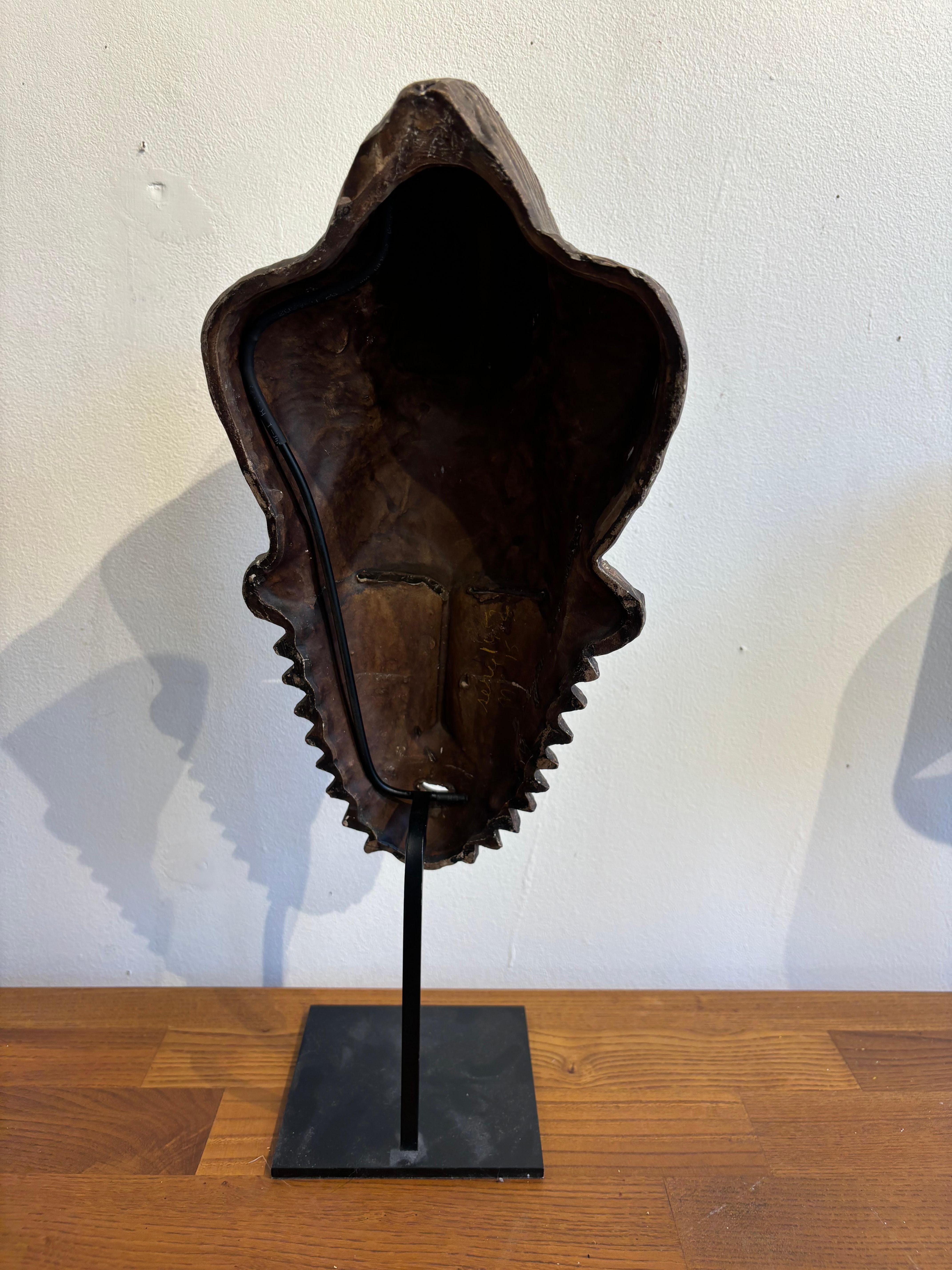 Joli masque africaniste par Jacques Sagan 2