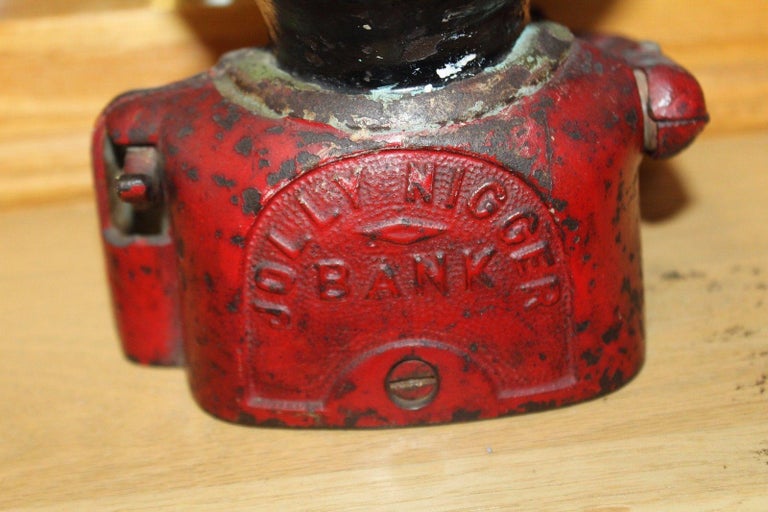 Jolly N Mechanical Penny Coin Bank at 1stDibs