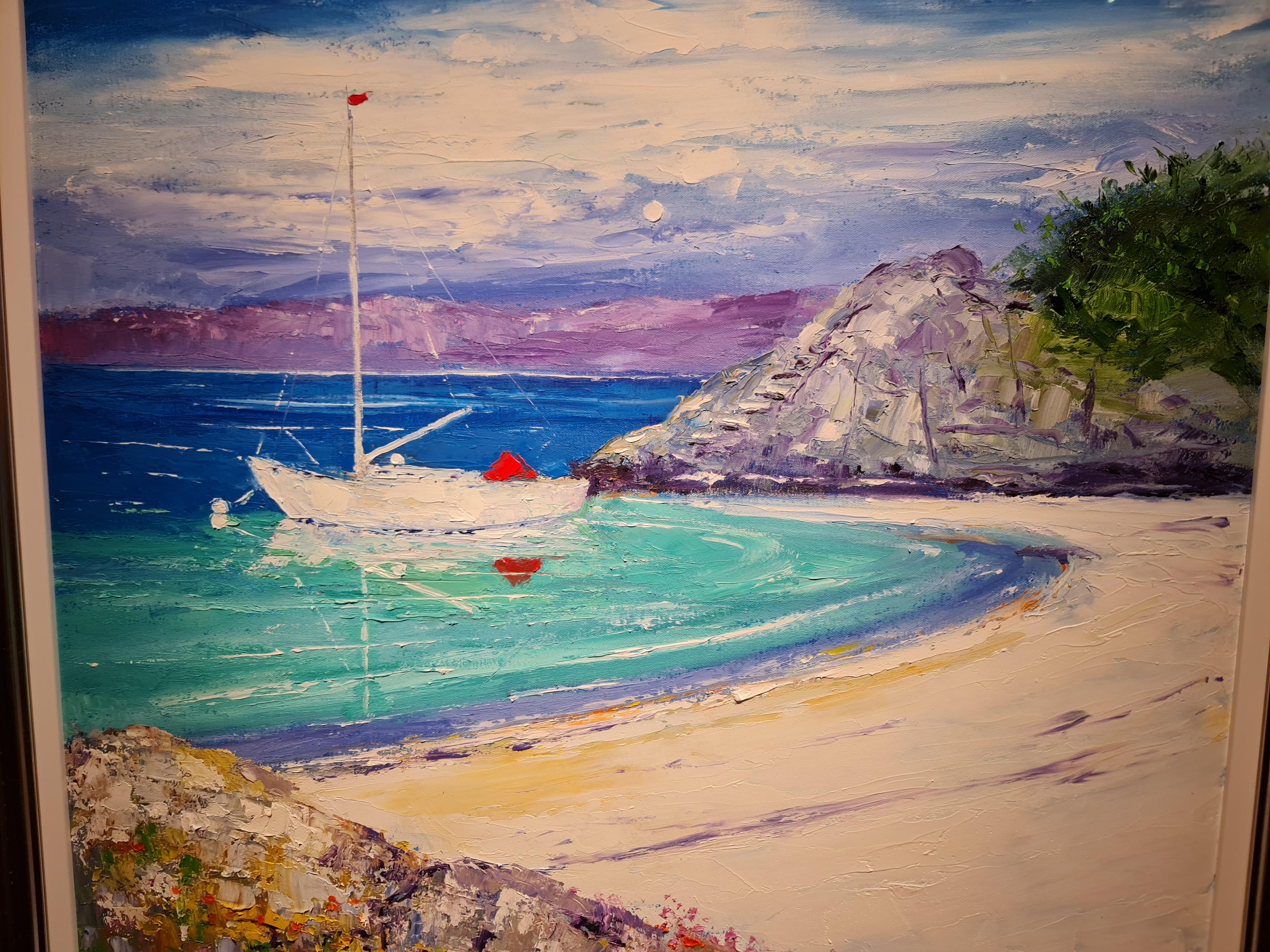 La Barca Bianca e la Tenda Rossa, Isola di Gigha 1