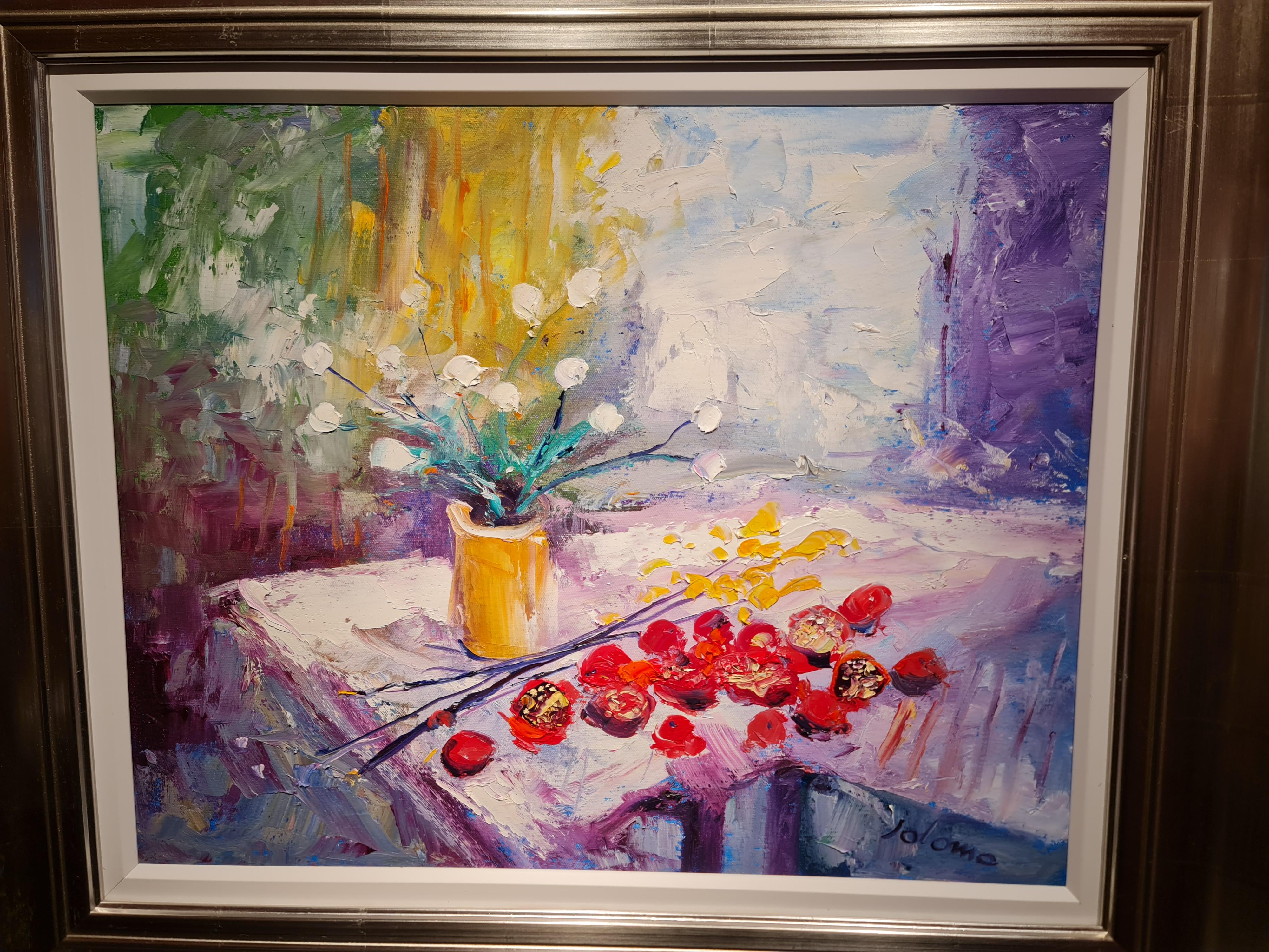 White Blooms and Pomegranates, 2021
by John Lowrie Morrison - 